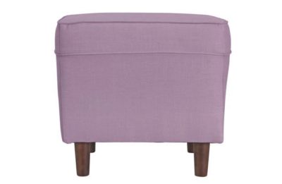 Collection Martha Fabric Footstool - Lilac